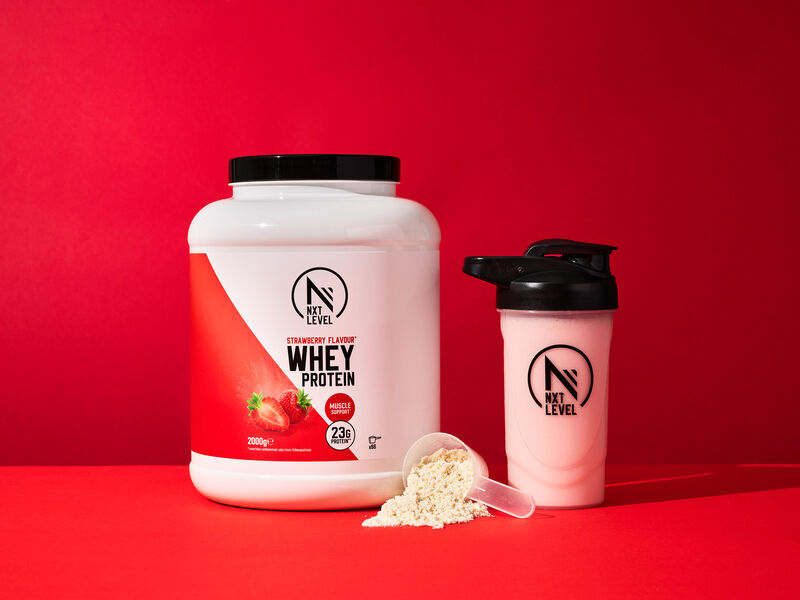 Whey Protein Fraise - 2kg image number 1